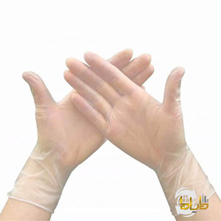 مراکز خرید  دستکش وینیل سایز مدیوم با کیفیت بالا