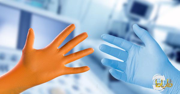 بررسی متریال به کار رفته در انواع دستکش پزشکی