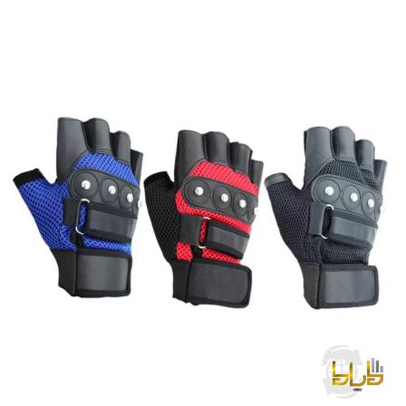 قیمت دستکش موتورسواری نیم پنجه به صورت عمده