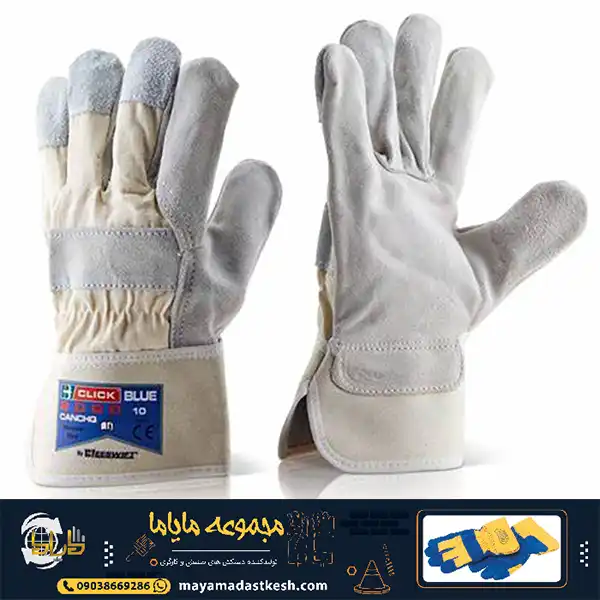 بررسی و خرید دستکش جوشکاری کف دوبل